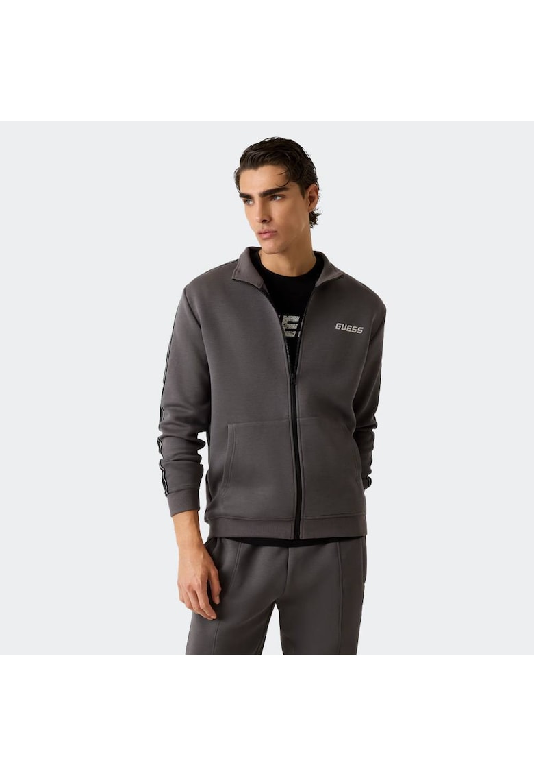 Hanorac sport barbati - Gri - Bumbac/Poliester -