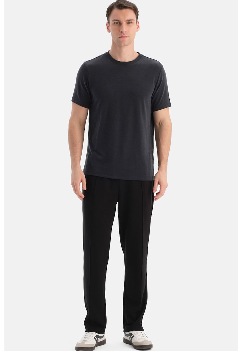 EROS - Pantaloni de trening cu talie ajustabila - Negru