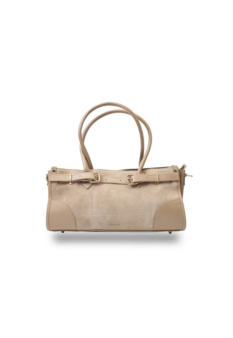 Geanta Evelin - Maro taupe deschis