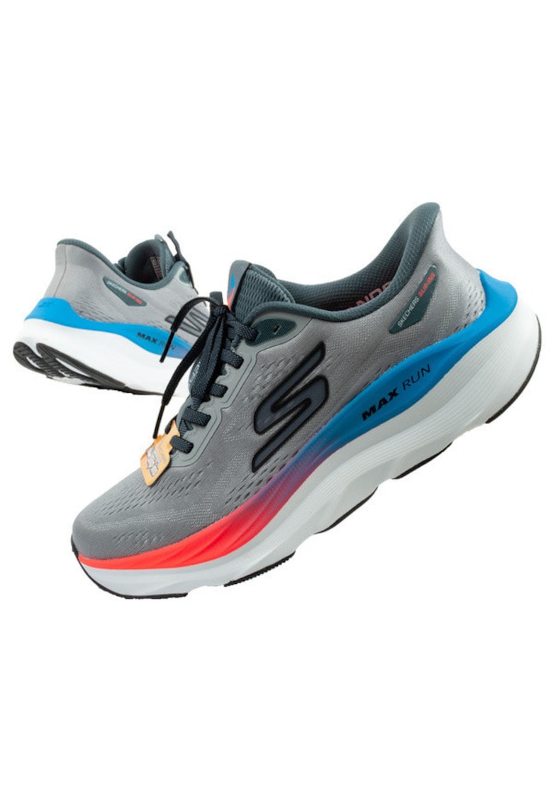 Tenisi Max Run - gri - slip-ins - Gri