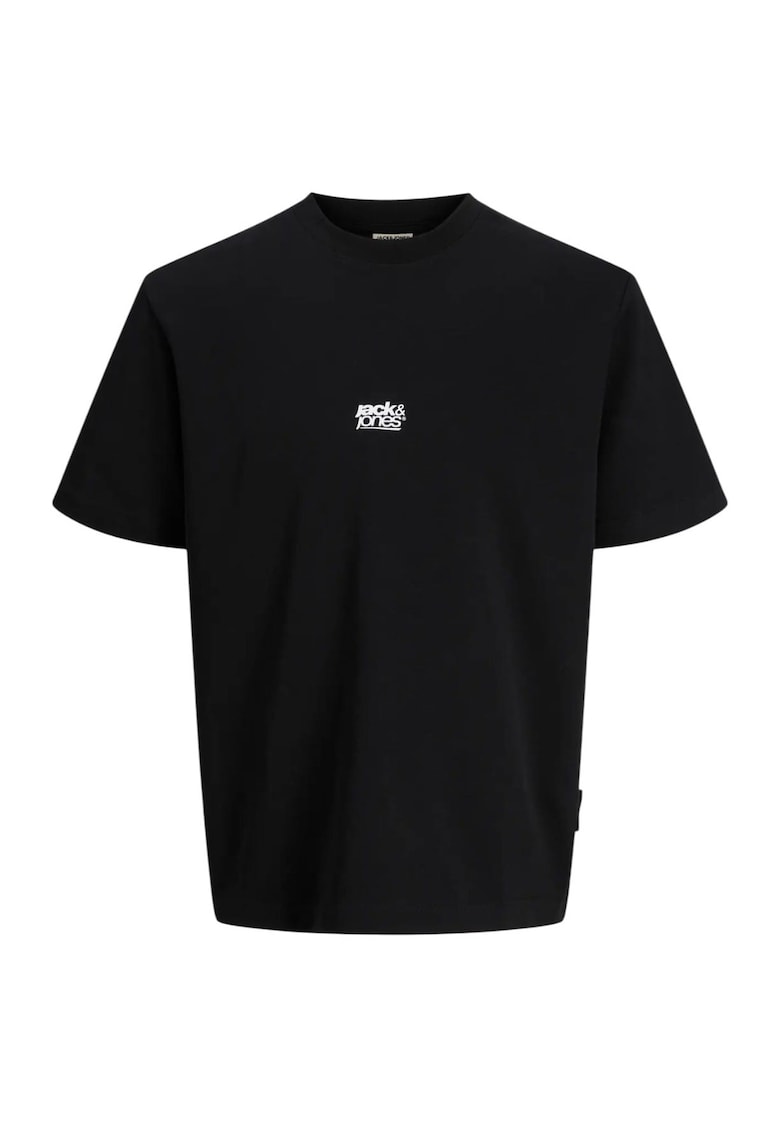 Tricou JACK &JONES Breeze Back Print 57573 - Negru