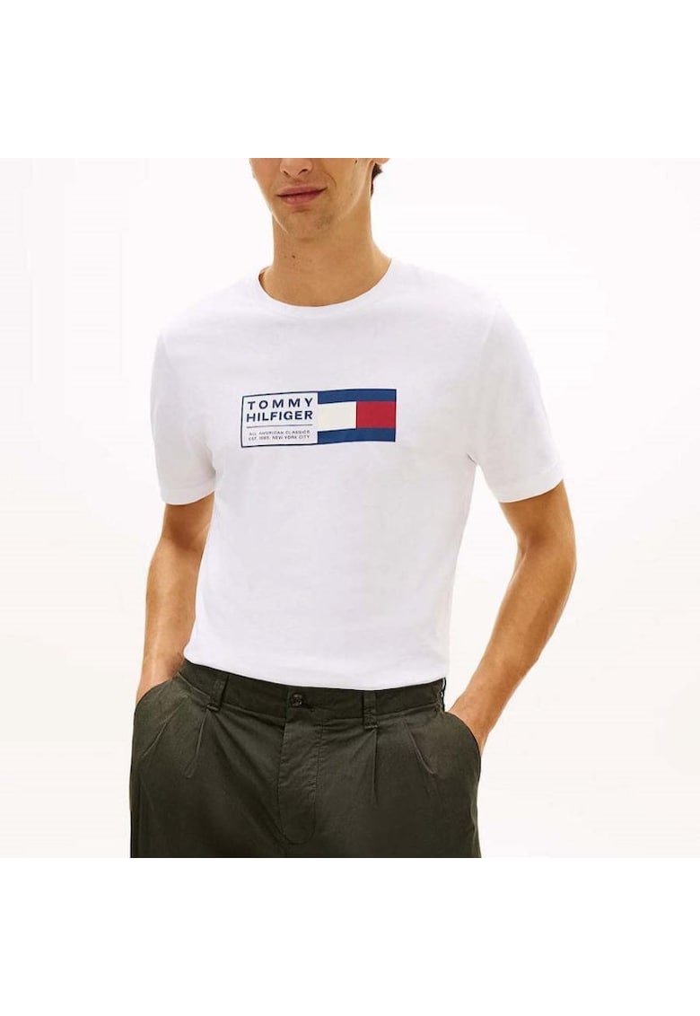 Tricou BRAND LOVE TEXT BOX TEE-MW0MW42366-YBR