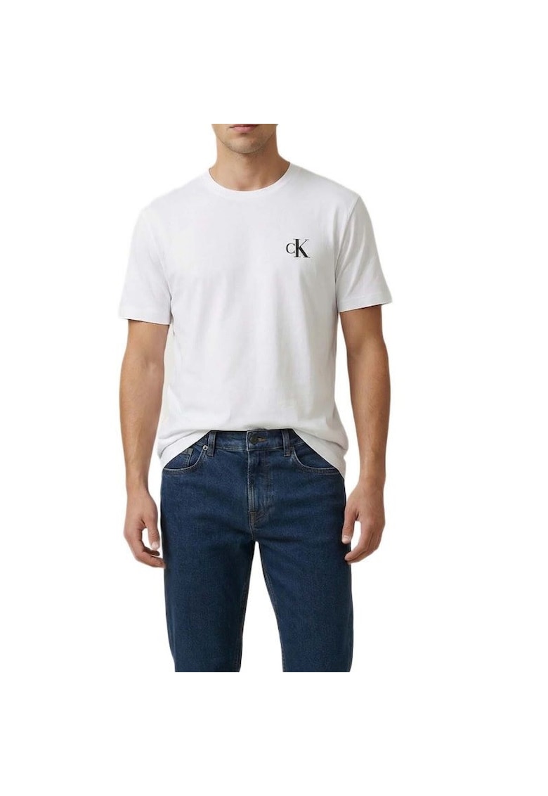 Tricou SS 30S CLASSIC BACK MONOLOGO TEE-LV14RF852G-YAF