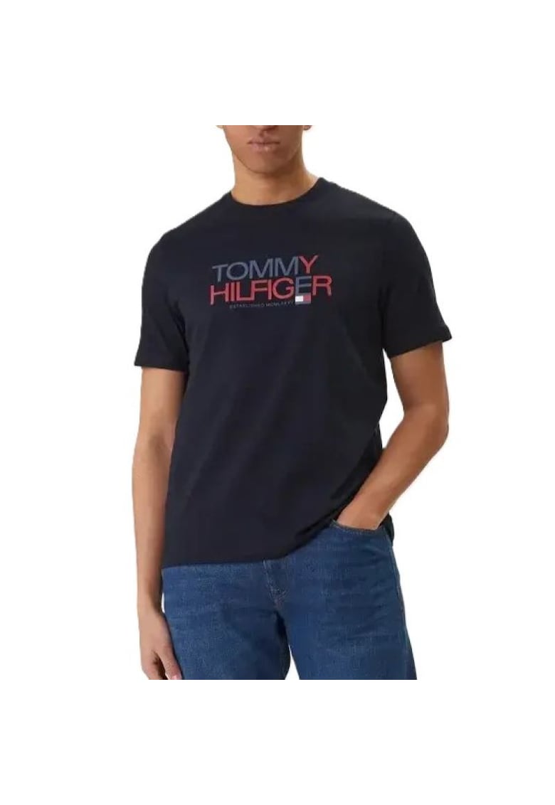 Tricou BRAND LOVE BIG TEXT TEE-MW0MW42369-DW5