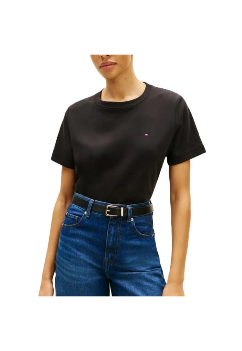 Tricou BOXY INTERLOCK SS C-NK TEE-WW0WW49646-BDS