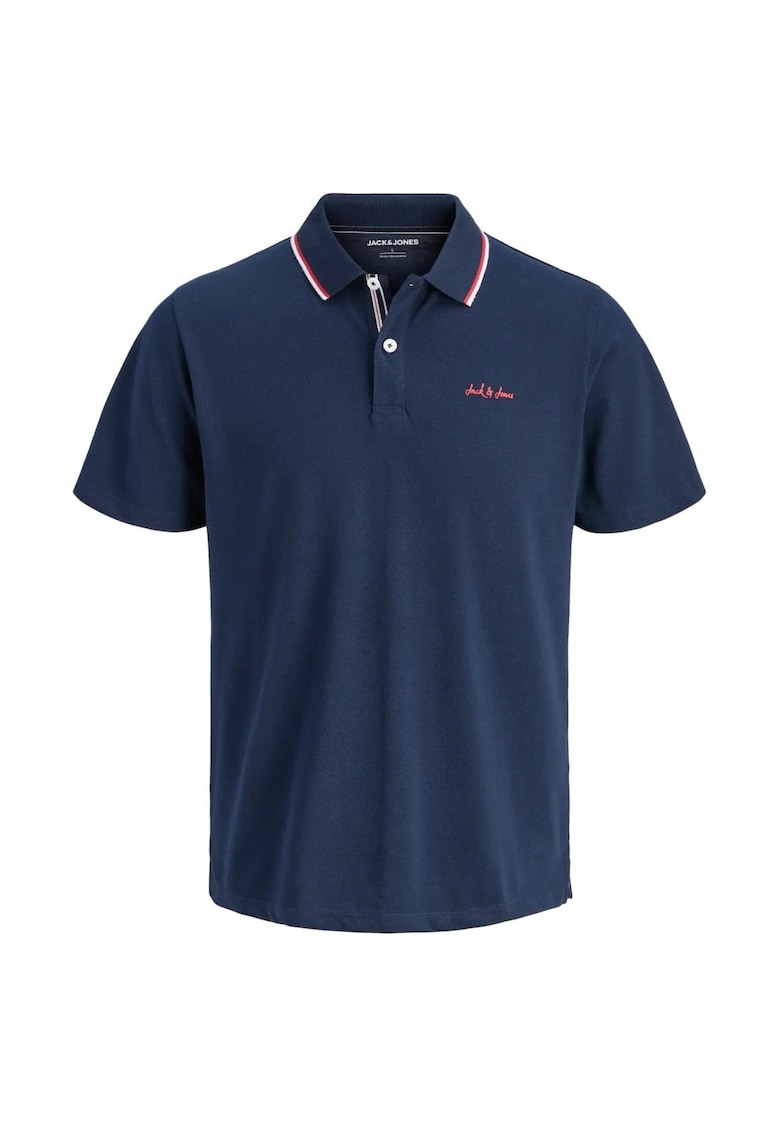 Tricou JACK &JONES Blaze Polo PLS 57633 - Albastru inchis