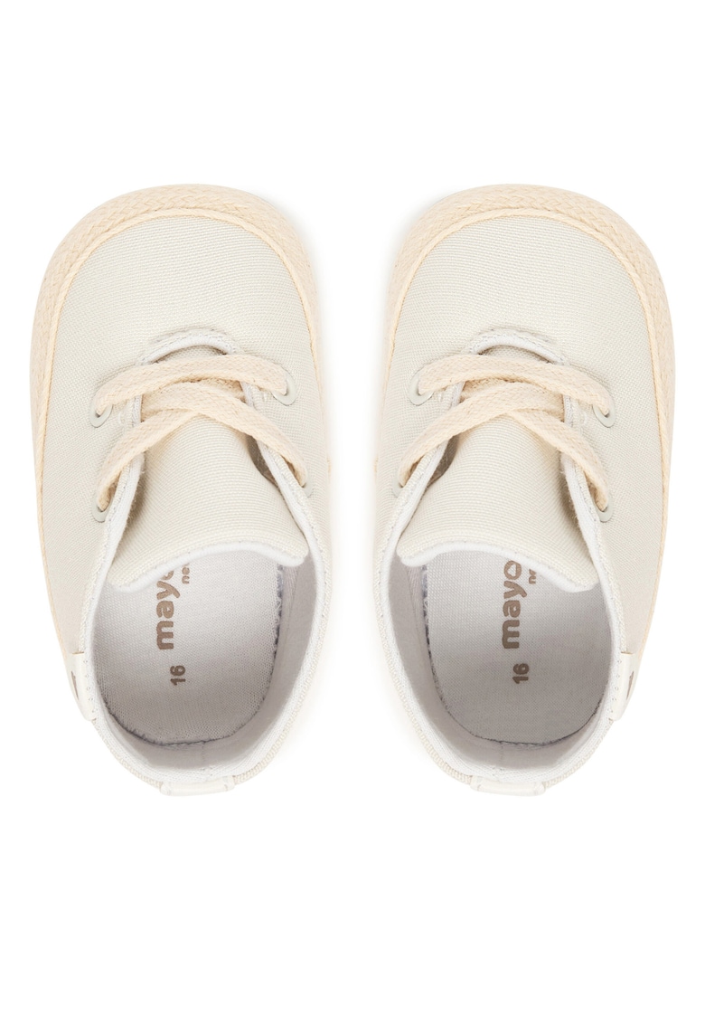Pantofi baieti - textil - bej
