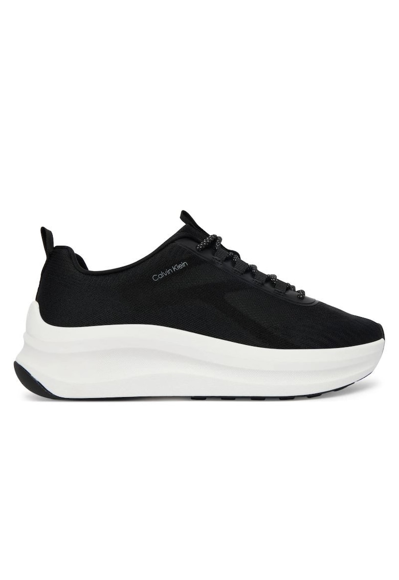 Pantofi sport pentru Femei - chunky run ckstripe lup sp kn - HW0HW03006-BEH - 40 EU - Negru