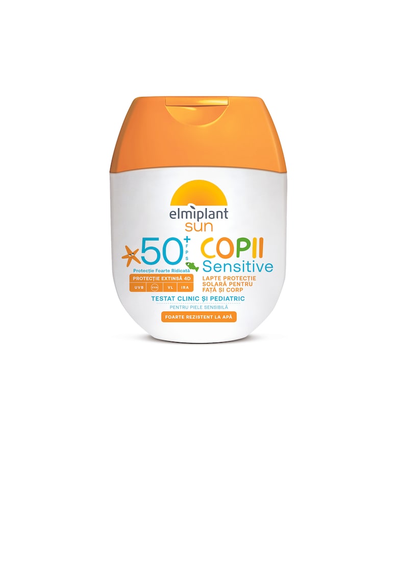 Lotiune cu protecție solară pentru față și corp - Sun Kids Sensitive SPF 50+ - pentru copii - 60ml