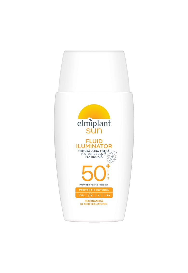 Fluid UV iluminator de protectie solara pentru fata - SUN SPF 50+ - 40ml