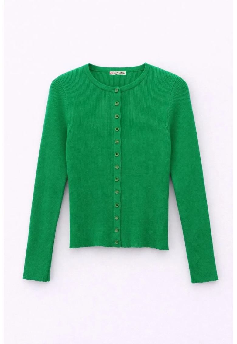 cardigan slim - Verde