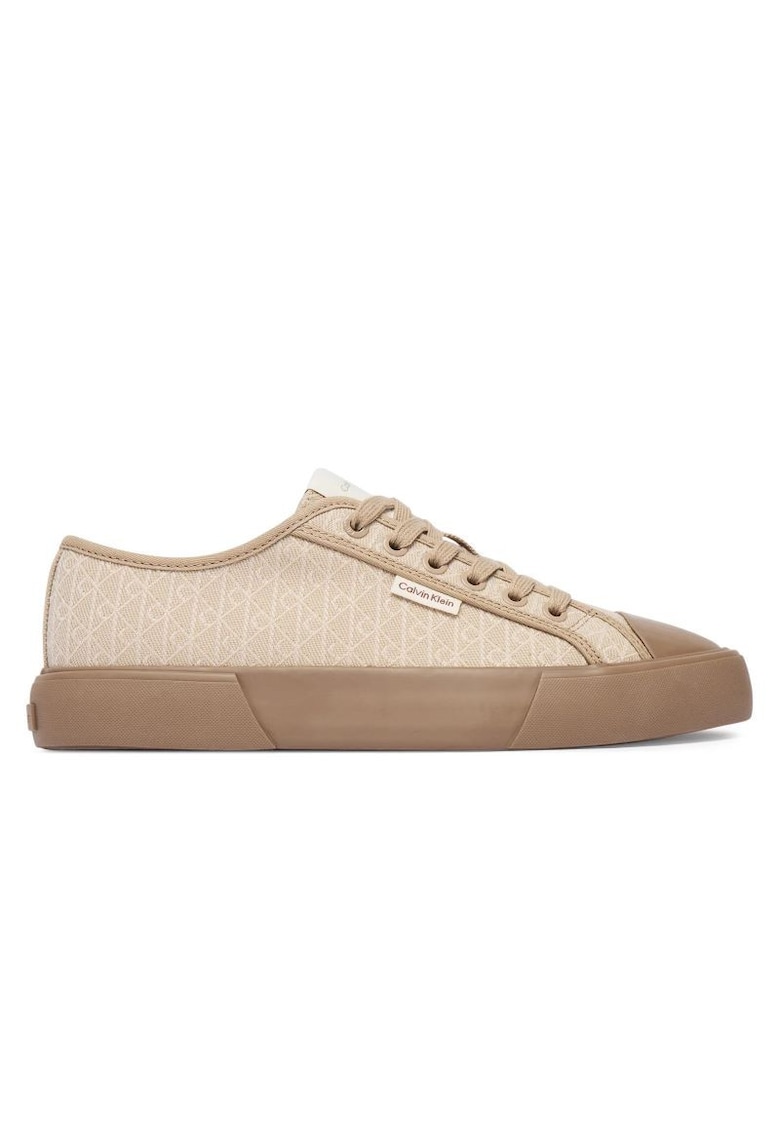 Pantofi sport pentru Femei - vulc low laceup aop canvas - HW0HW03142-A04 - 40 EU - Maro