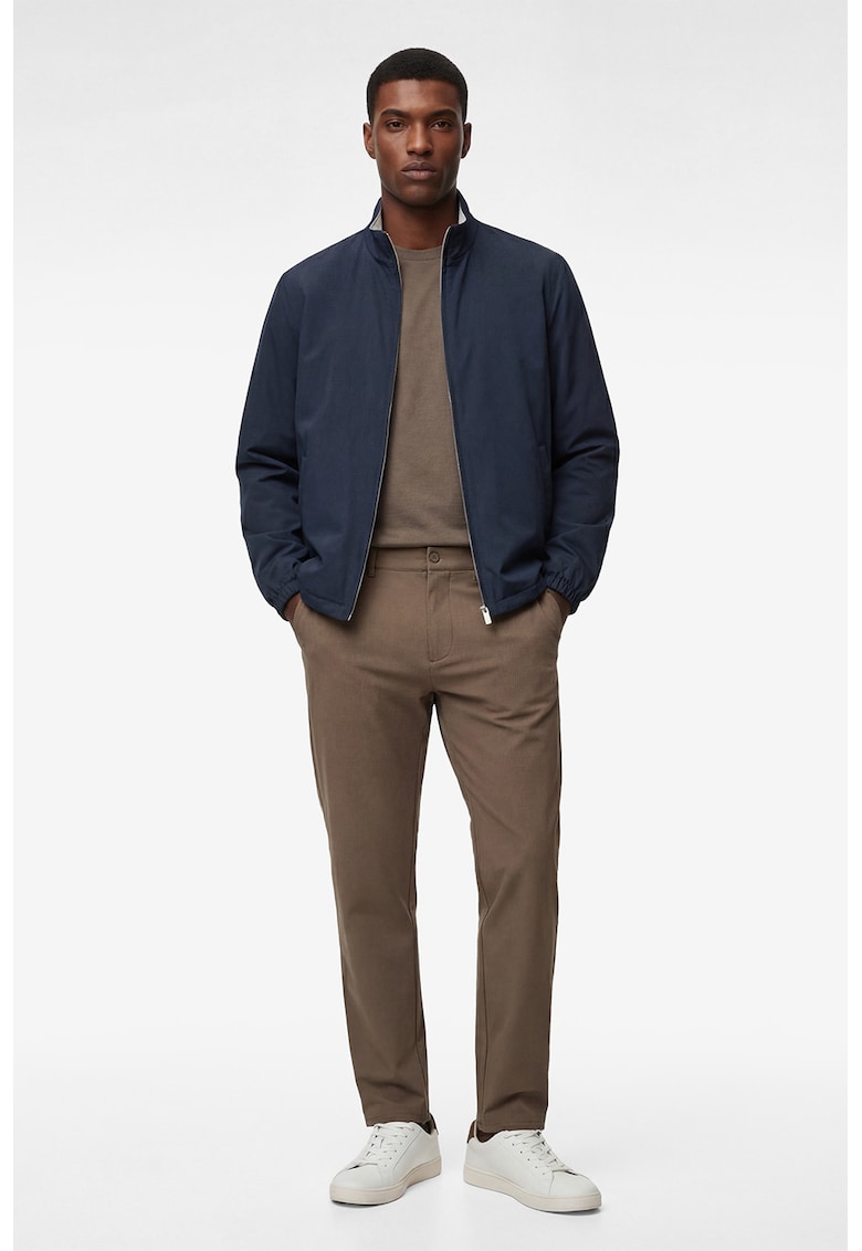 Pantaloni slim fit elastici - Bej