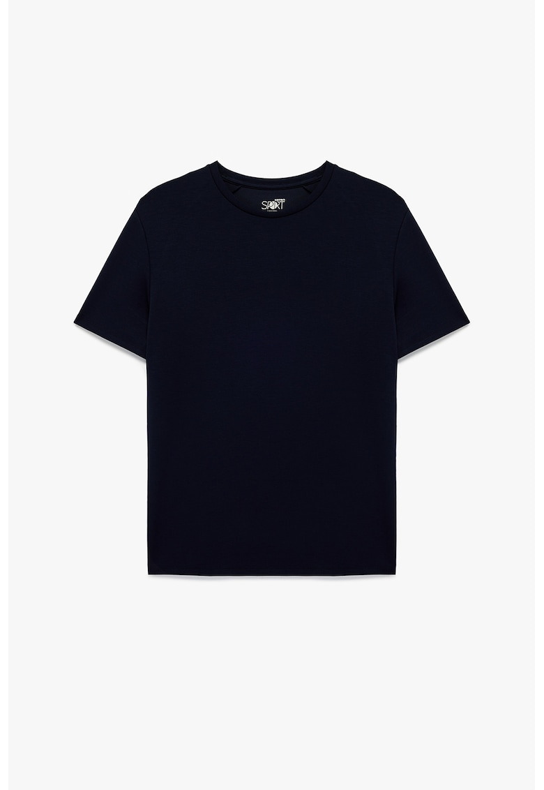 Tricou regular fit uni - Albastru ultramarin