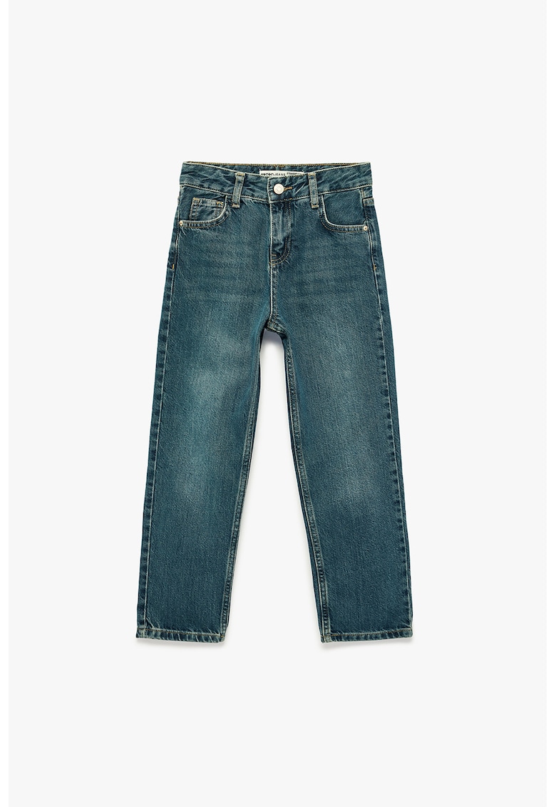 Blugi regular fit - Albastru petrol
