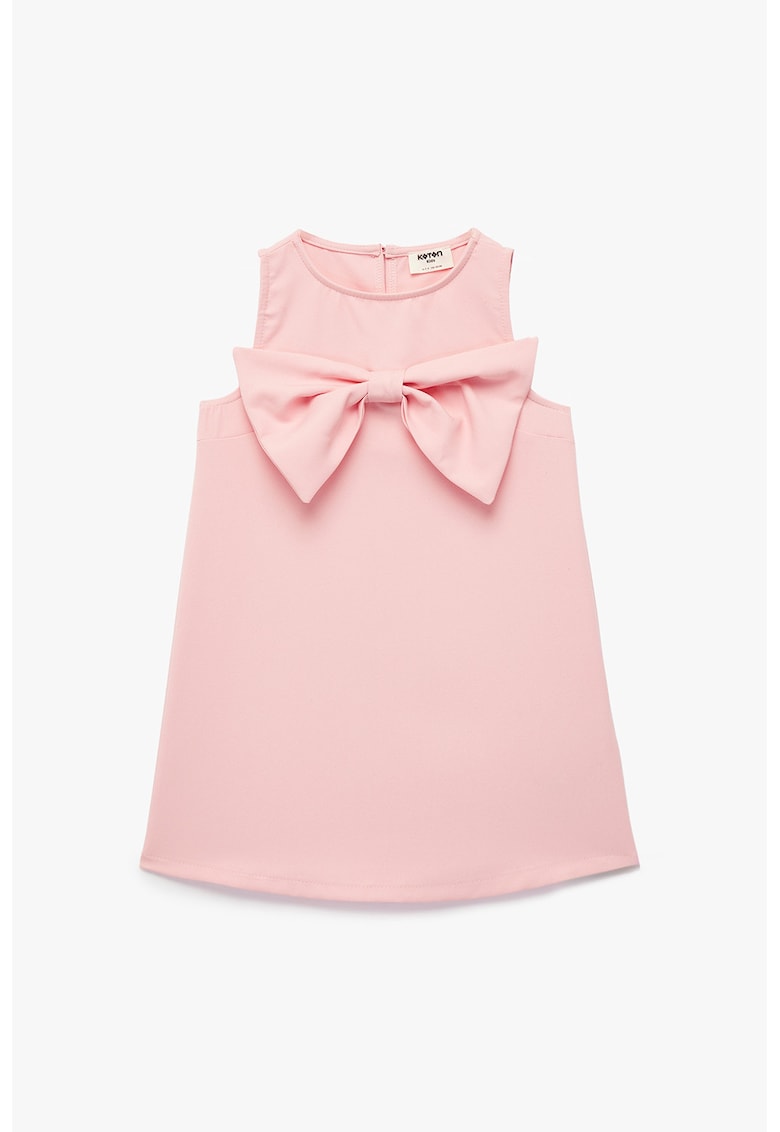 Rochie evazata cu nod - Roz