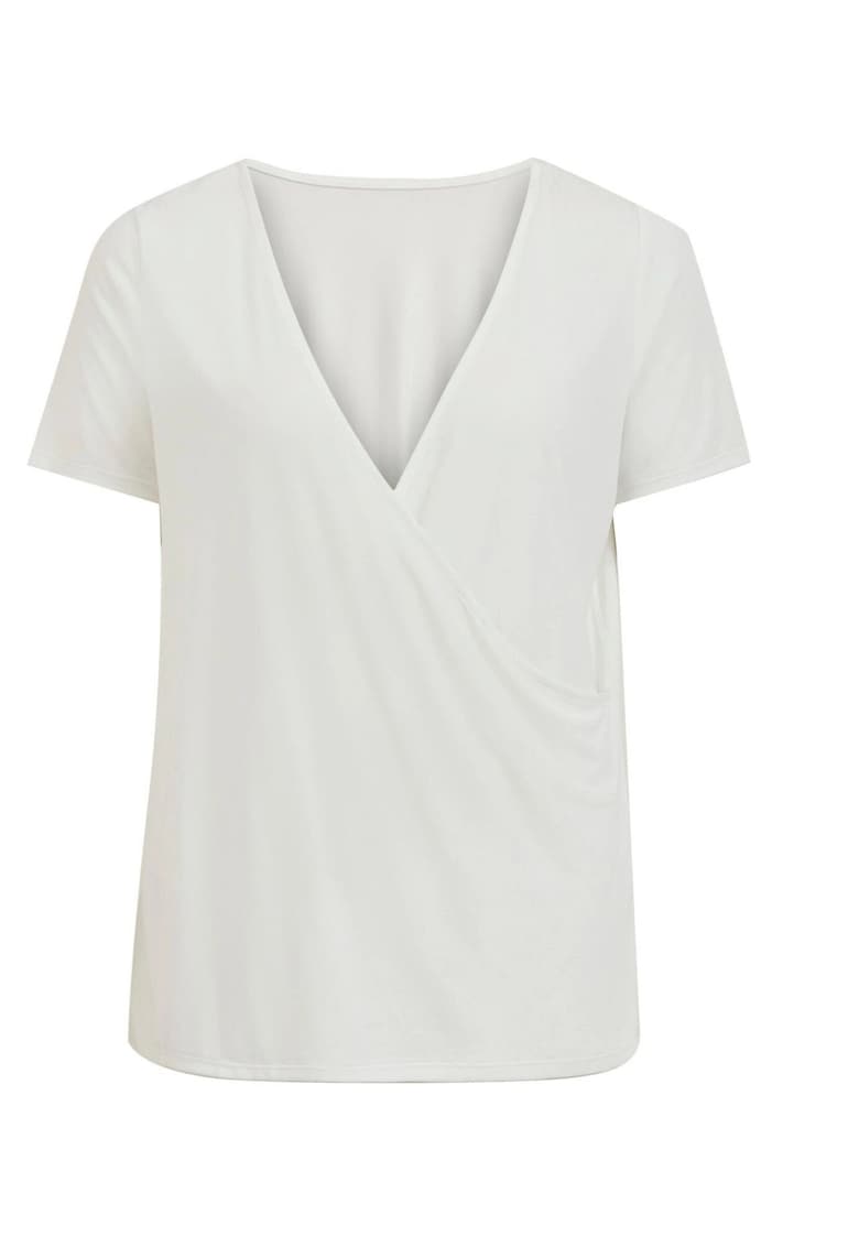 Bluza cu decolteu cache-coeur Modelina -