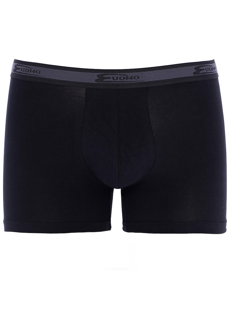 Set 2 perechi boxeri clasici bumbac 2384 0002 - Alb