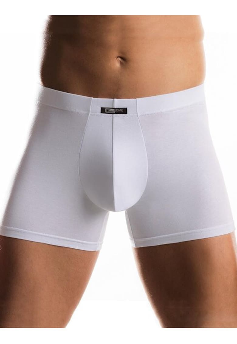 Set 2 perechi boxeri clasici bumbac 2397 0002 - Alb