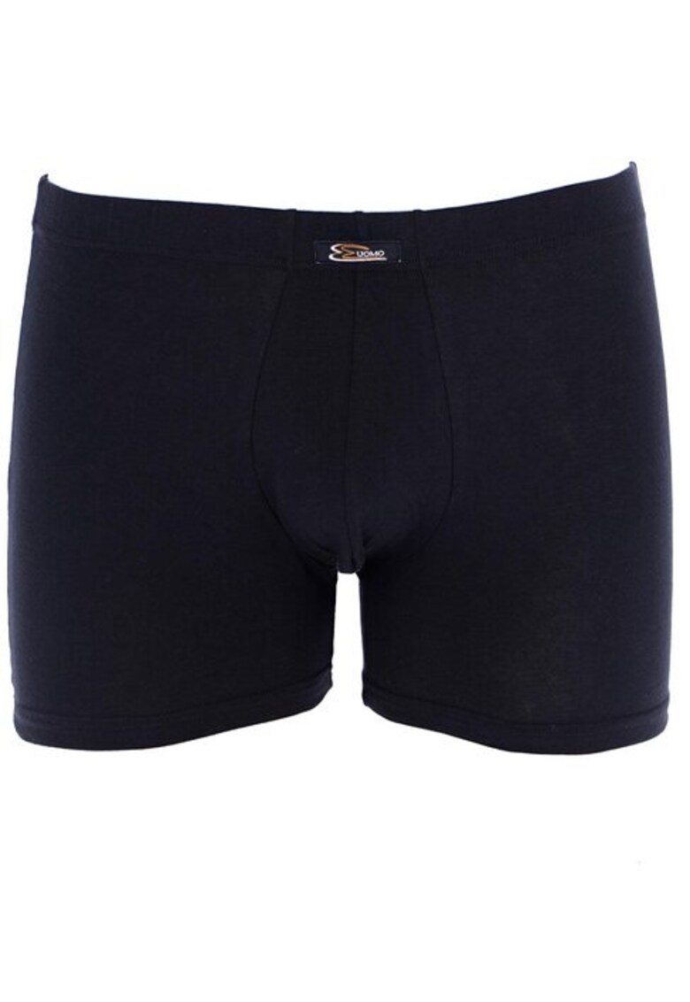 Set 2 perechi boxeri clasici bumbac 2397 0002 - Negru