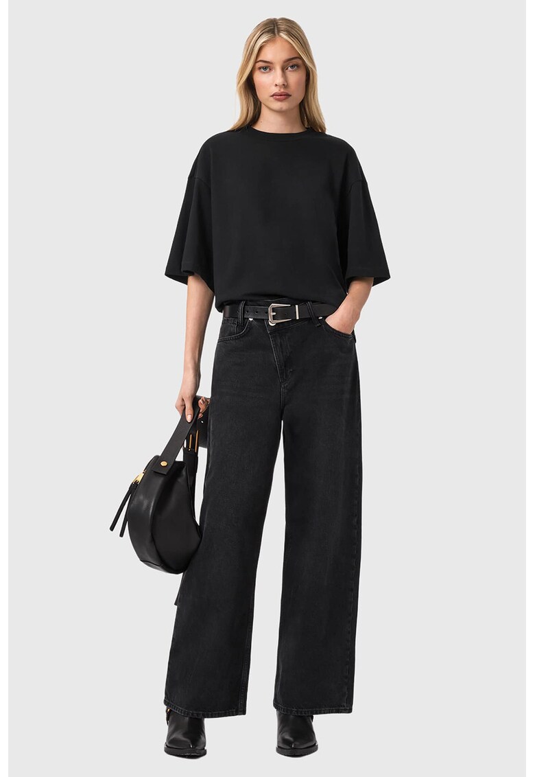 Tricou din bumbac organic Esme Amelie - Negru