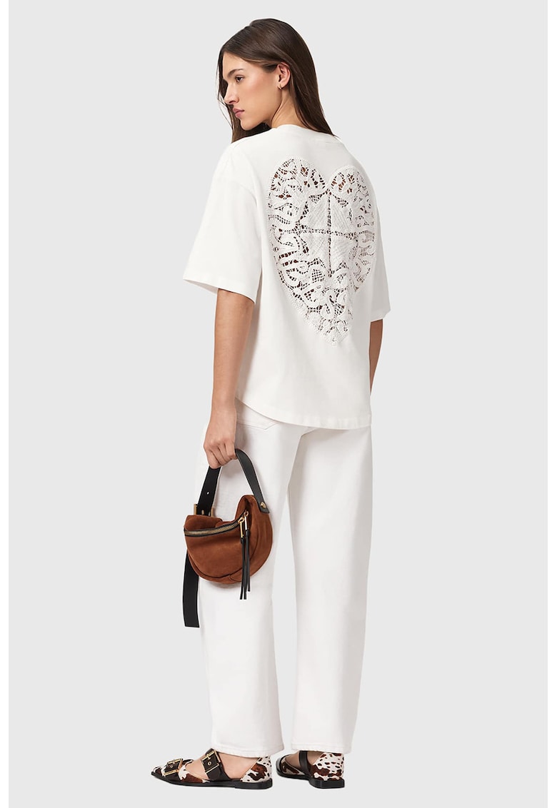 Tricou din bumbac organic Esme Amelie - Alb