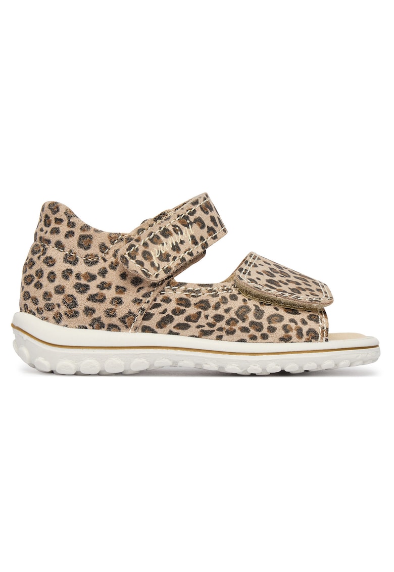 Sandale copii - piele naturala - velcro - maro