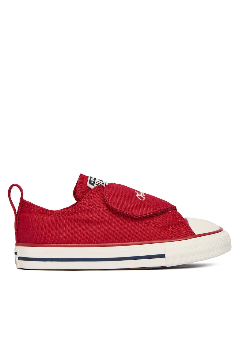 Pantofi sport copii - velcro - rosu - textil