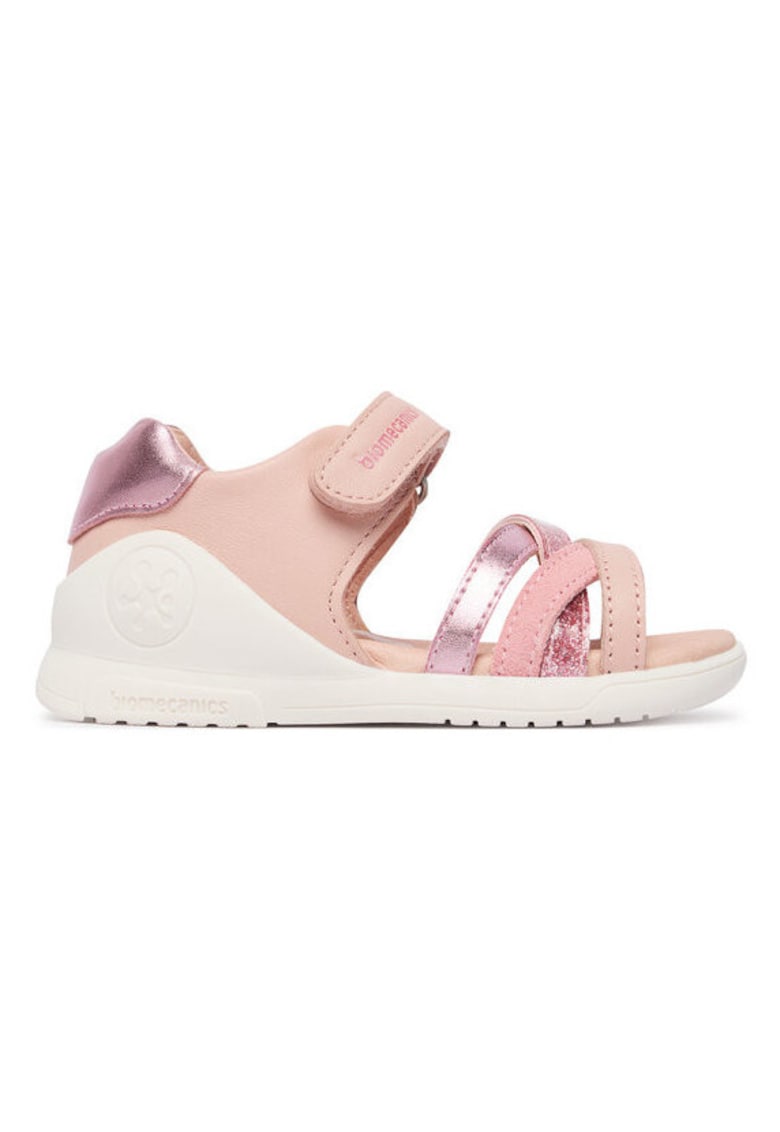 Sandale Fete - material piele naturala - roz