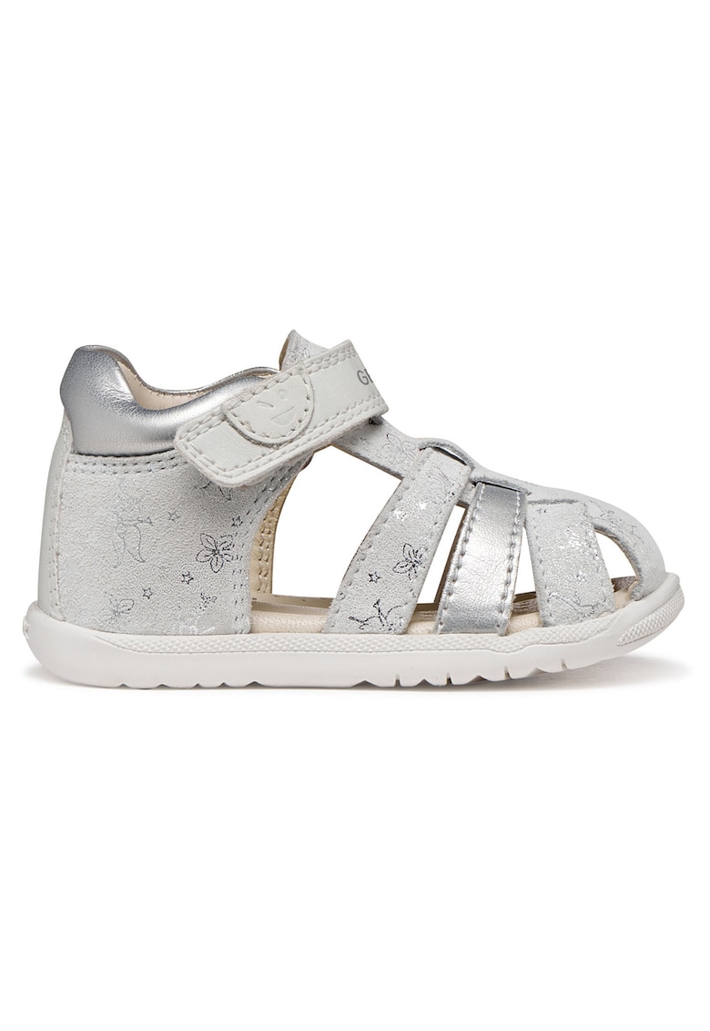 Sandale Fete - piele naturala - gri -