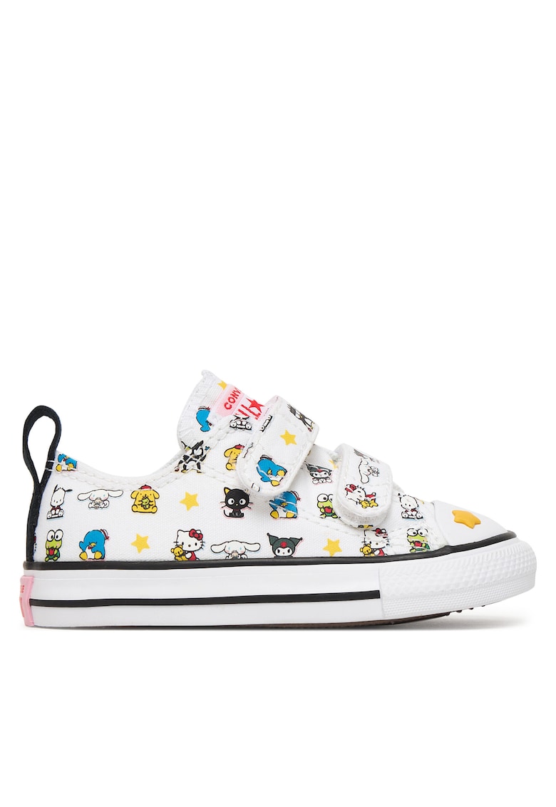 Pantofi fete A17703C - Textil - Alb