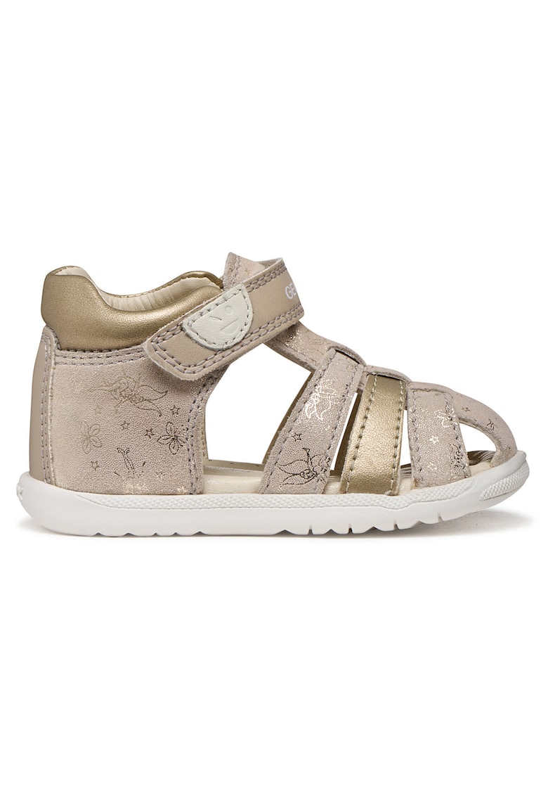 Sandale Fete - piele naturala - bej -