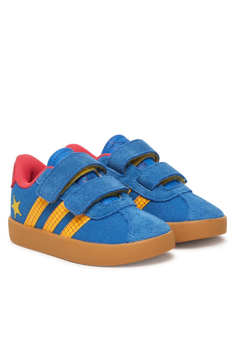 Pantofi sport copii - unisex - velcro - albastru - material textil -