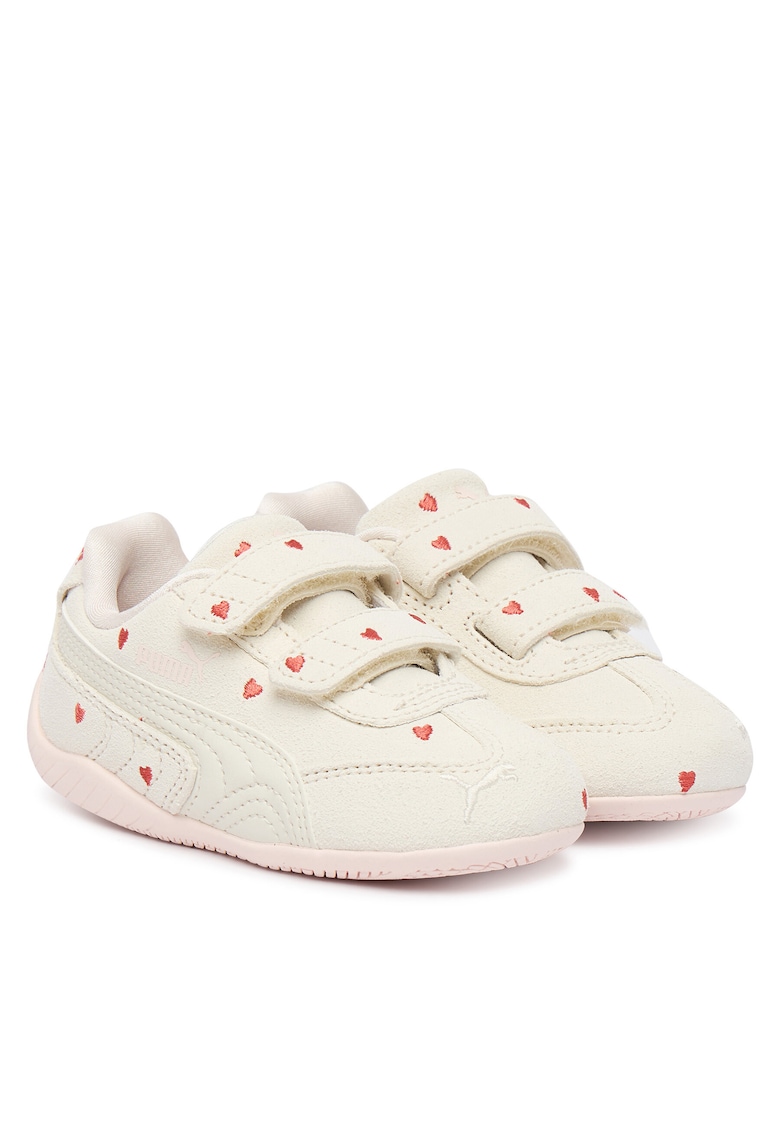 Pantofi sport copii - gri - material sintetic - pentru fete