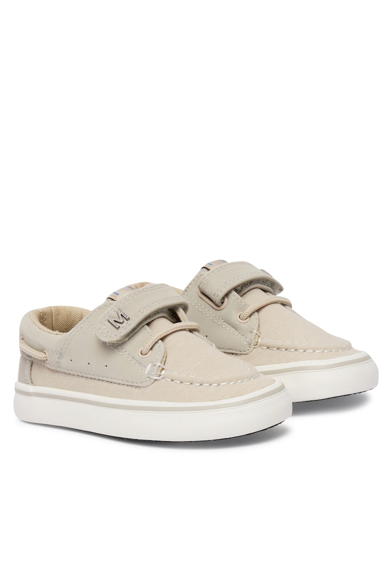 Pantofi copii - textil - gri - sistem inchidere Velcro