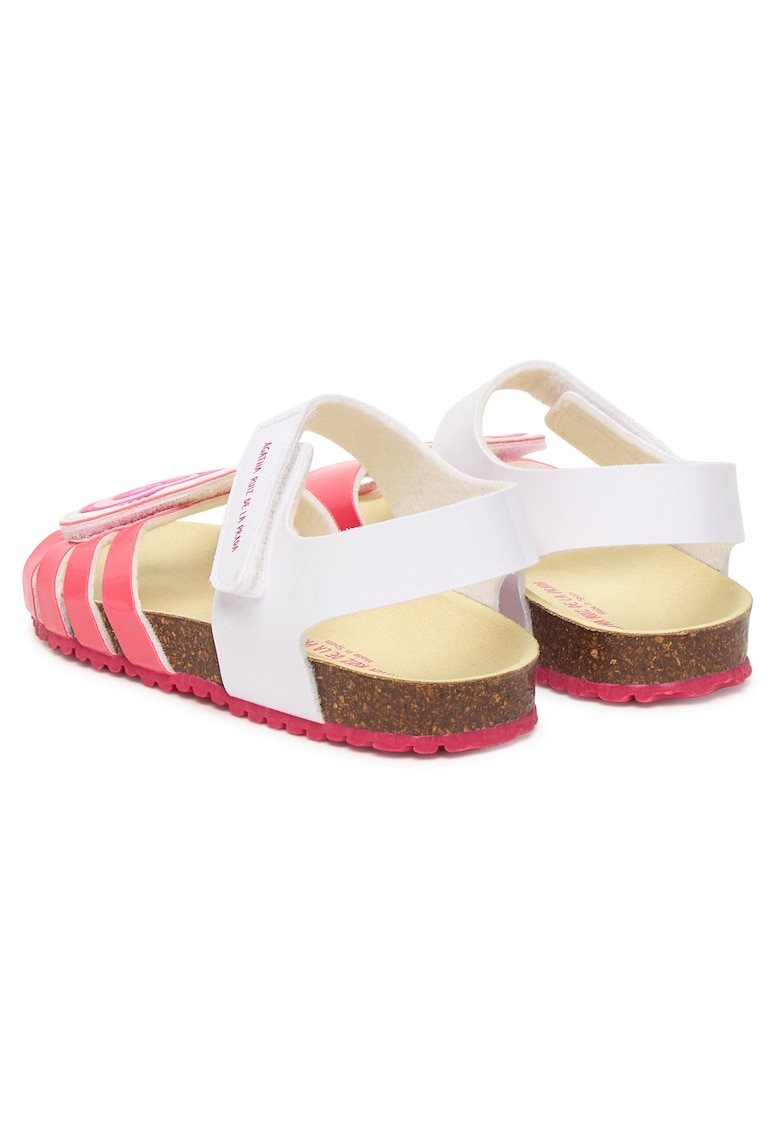 Sandale Fete - piele ecologica - alb -