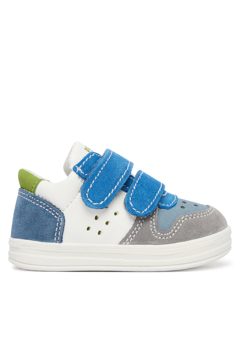 Pantofi pentru baieti din piele naturala - Multicolor