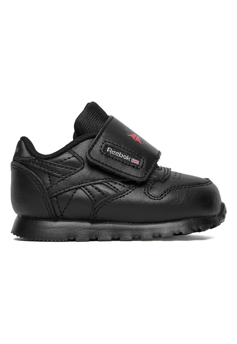 Pantofi copii - piele naturala - negru - inchidere Velcro