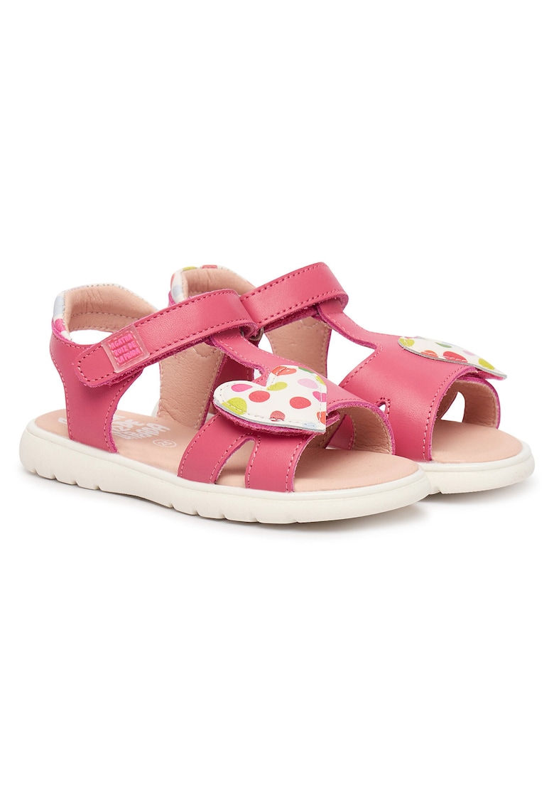 Sandale Fete - piele naturala - roz - 27 EU -