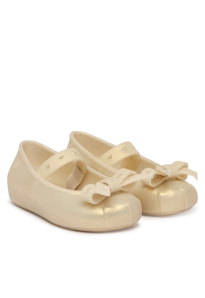 Balerini copii - galben - din plastic