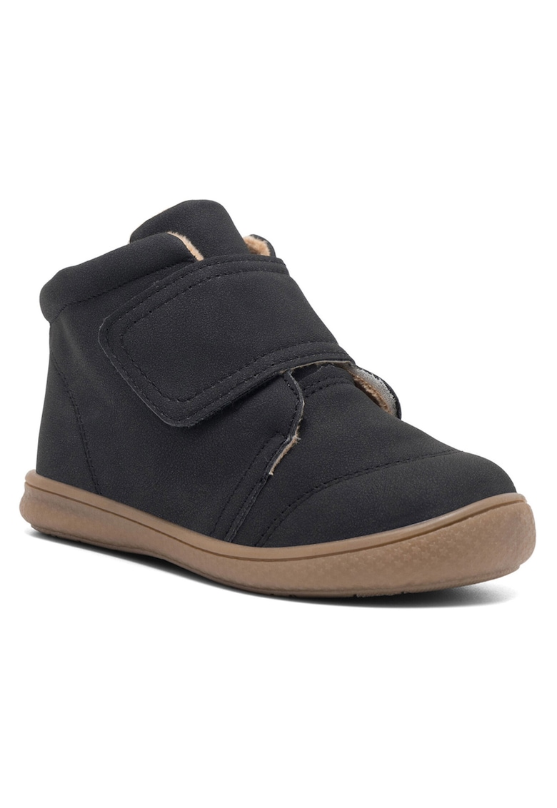Ghete copii - negru - material sintetic - inchidere Velcro