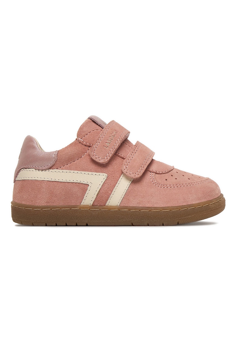Pantofi copii - piele naturala - velcrowqfqd - Roz