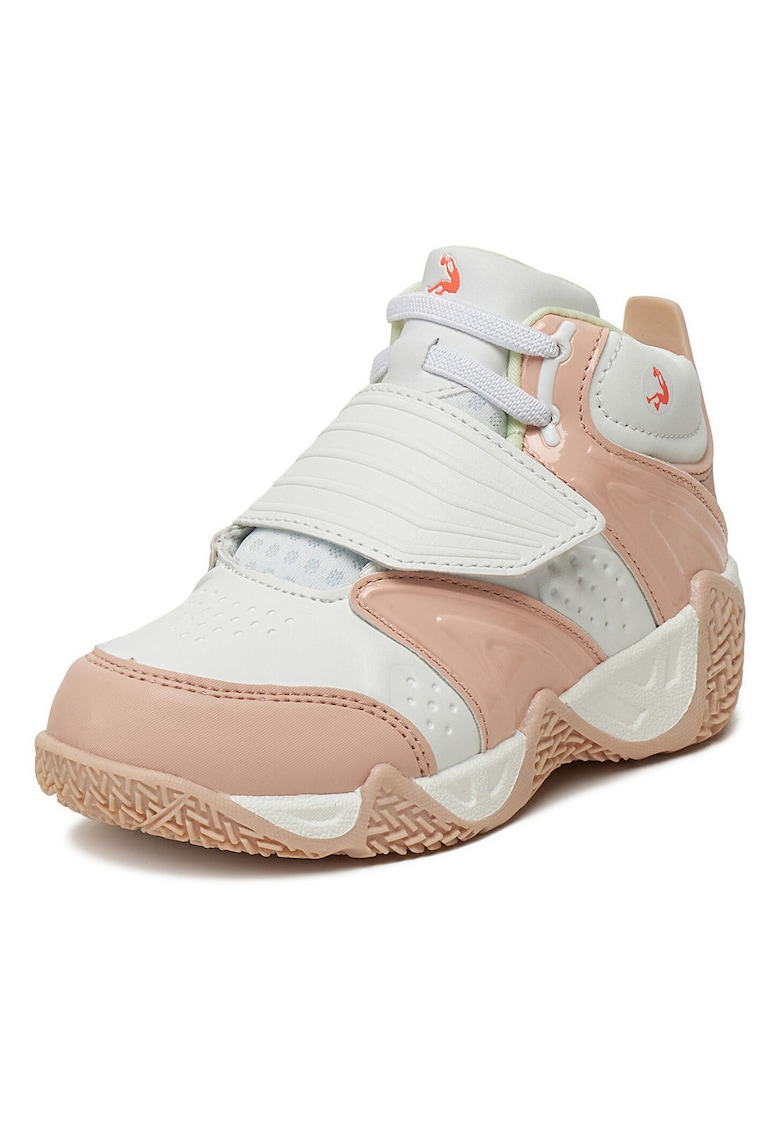 Pantofi sport copii - alb - material sintetic - sistem inchidere Velcro