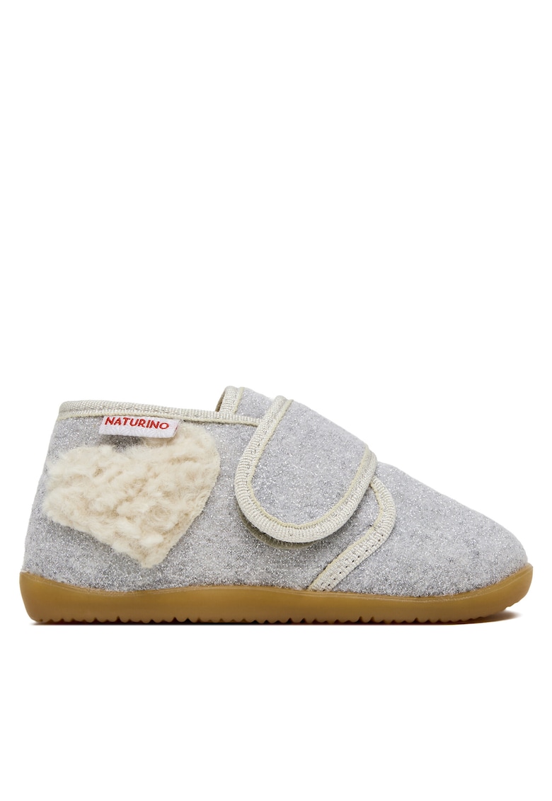 Pantofi copii - gri - material textil - pentru fete