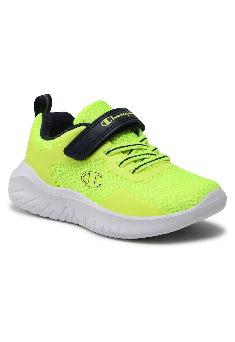 Pantofi sport copii - galben - sintetic si textil - inchidere cu arici -