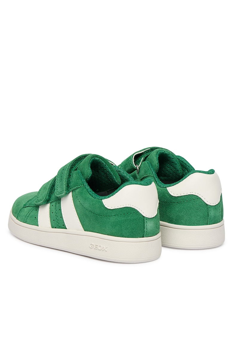 Adidasi Baieti - piele naturala - verde -