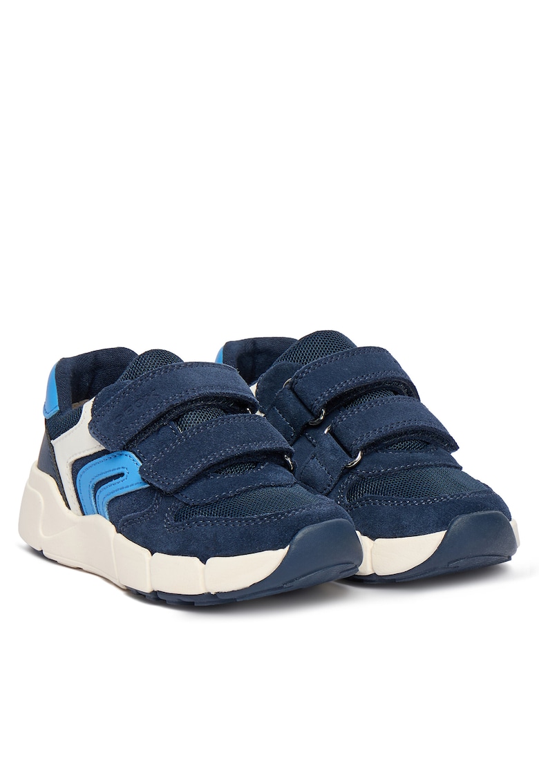 Pantofi copii - albastru - piele naturala - inchidere velcro