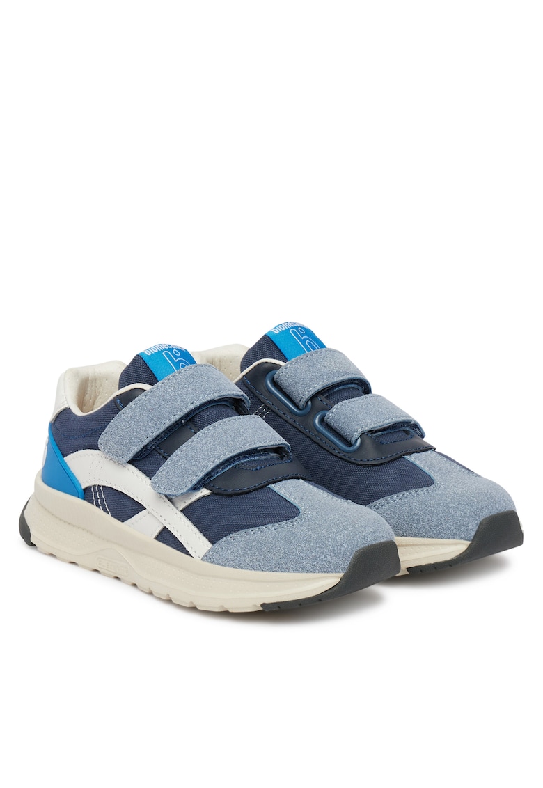 Pantofi sport copii - adidasi - velcro - albastru - material textil