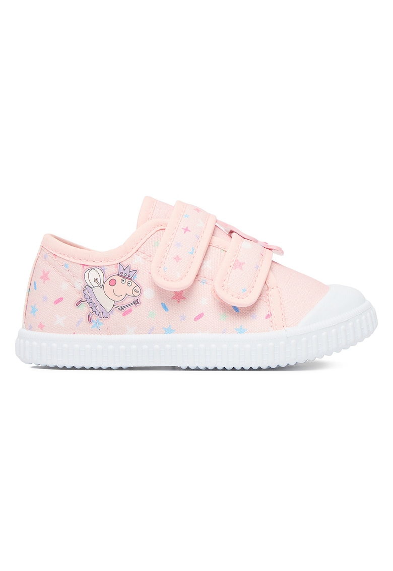 Adidasi copii - material textil - roz - inchidere Velcro