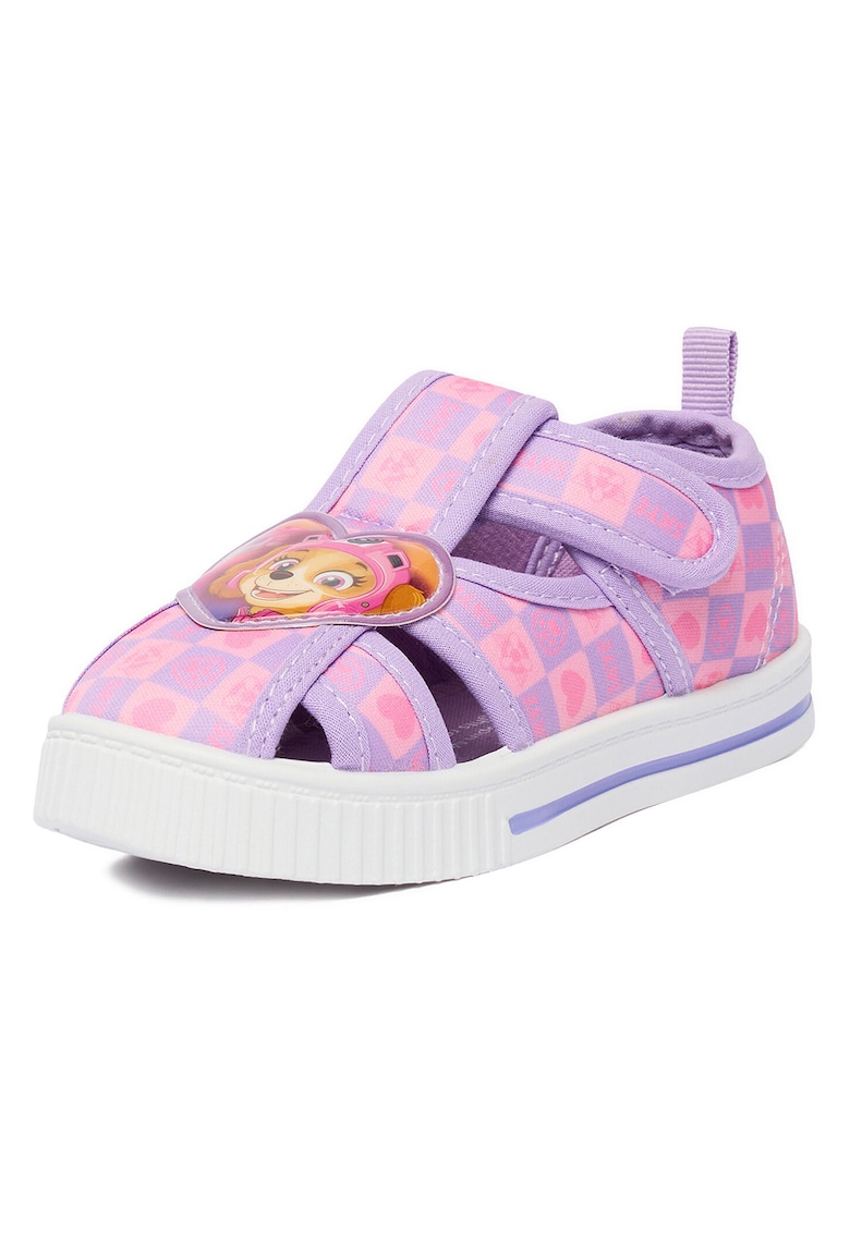 Sandale copii - violet - material textil - pentru fete